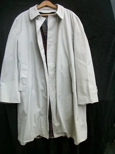 Vintage Herren Trenchcoat Beige Größe 36 Futter fehlt Nachlassfund B - Bild 1 von 11