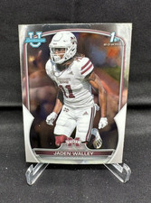 Jaden Walley Mississippi State 2022 Bowman Chrome University Football Card #15