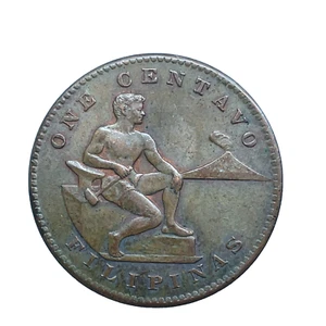 1944 S 1 Centavo U.S. Administration PHILIPPINES BU/UNC. Bronze Coin #5 KM#179 - Picture 1 of 4