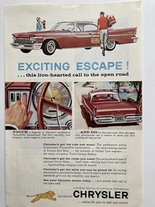 1959 Chrysler Windsor 2 Door Hardtop Print Ad - Picture 1 of 2