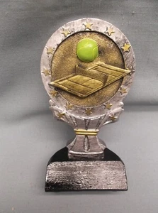 große vollfarbige Economy TENNIS Trophäe Resin Award von JDS R662 - Bild 1 von 1