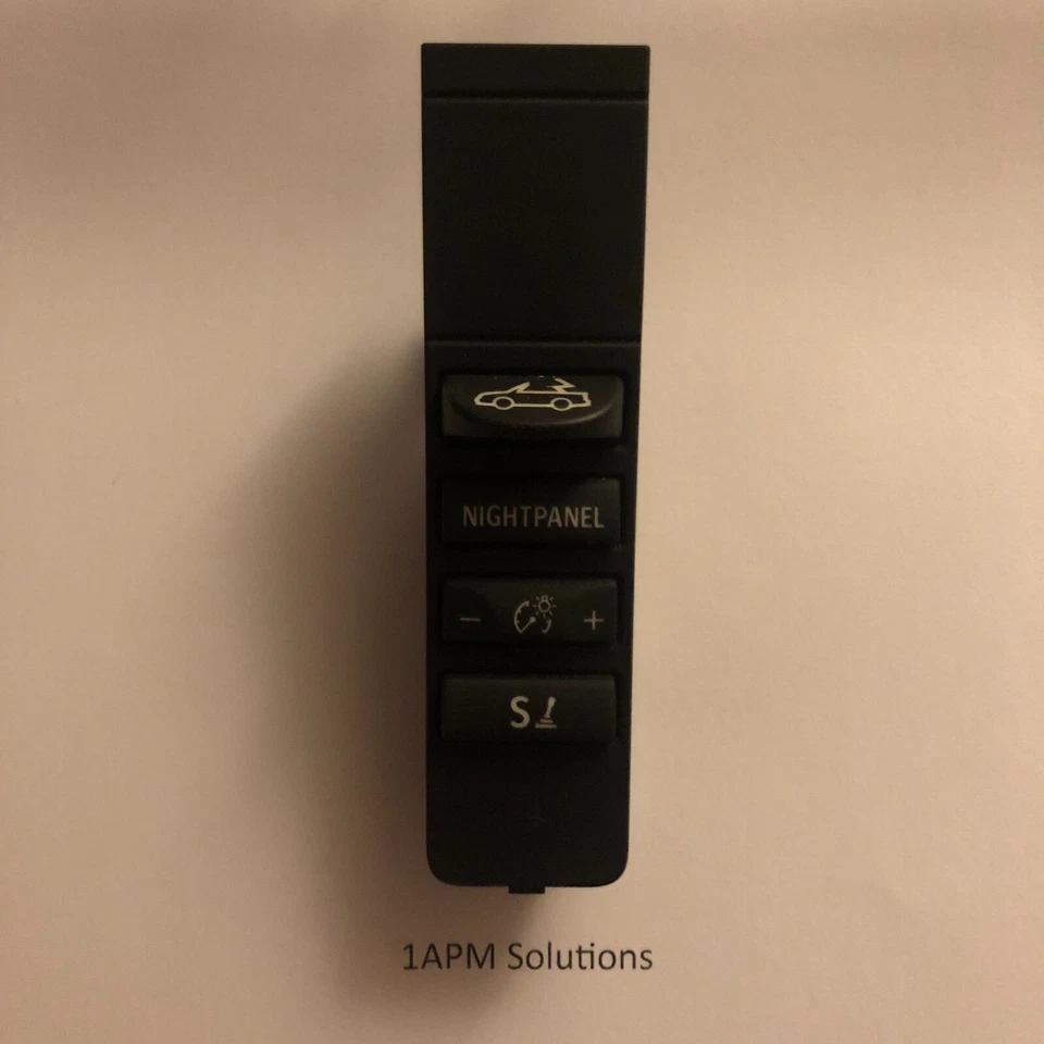 Saab 9-3 Refurbished 2007 on roof switch 12770480 suit 2007 8 9 10 11 12 Car - Image 1 of 1