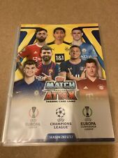LIMITED EDITION MATCH ATTAX 2018/19 FULL SET OF ALL 390 CARDS IN BINDER MINT