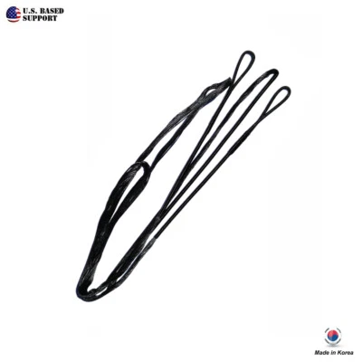Cartel Korea Made B55 Black Bow String Replacement for Recurve & Traditional Bow - Image 1 of 4
