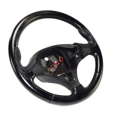 Lederenkrad Fiat Coupe 175 Lenkrad Leder Sportlenkrad schwarz - Bild 1 von 4
