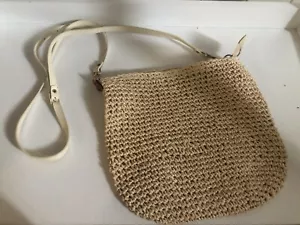 Bag Straw Cream - Picture 1 of 3