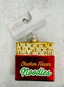 Wondershop Glas Ramen Nudeln Christbaumschmuck - Bild 1 von 1