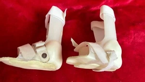 Drop Foot Braces L and R Splint Solid AFO Ankle Foot Orthosis Small Child - Picture 1 of 7