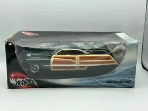 Hot Wheels 1950 Merc Woodie, Green, 1:18 Scale, Boxed - Picture 1 of 19