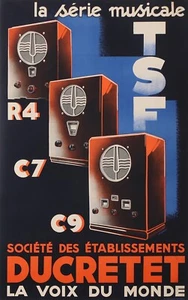 FALCUCCI - DUCRETETT TSF THE VOICE OF THE WORLD THE MUSICAL SERIES R4 C7 C9-1930 - Bild 1 von 1