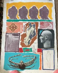 Birmingham Museum & art gallery original print 1986 D Taylor 60/120 23"x 31" - Picture 1 of 4