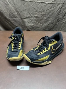 Nike Precision 4 Black Metallic Gold Size 9.5 Dd9535-005 - Picture 1 of 13