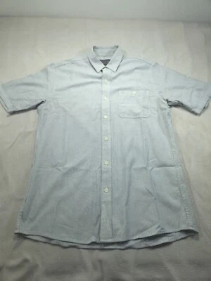 Pendleton Shirt Mens Medium Gray Button Up Fitted Geometric Pocket Casual - Image 1 of 4