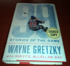 99 Stories of the Game by Wayne Gretzky (2016) "SIGNED" Autopen B & N Edition #2 - Imagen 1 de 4