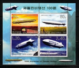 Retrospective ZEPPELIN NT Airship LZ 1, 120 = Minisheet of 4 [W01] - Picture 1 of 1