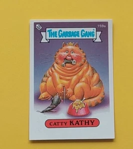 Catty Kathy The Garbage Gang 1986 Series 4 (AUS) 159a TOPPS Trading Card Mint - Picture 1 of 6