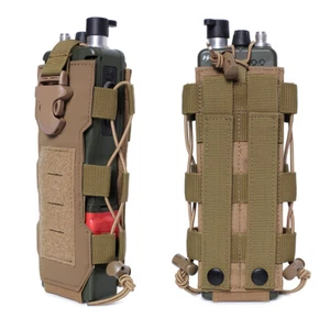 Bolsa táctica para botellas de agua Molle senderismo al aire libre soporte para cinturón militar bolsa para hervidor de agua - Imagen 1 de 15