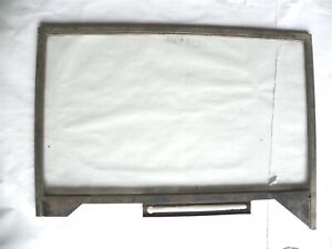 1929 NASH WINDOW GLASS WITH FRAME VINTAGE USED GOOD CONDITION!