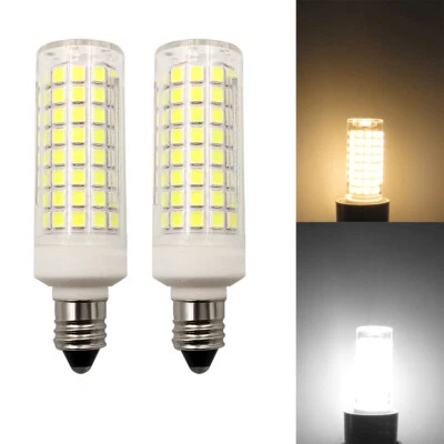 2pcs E11 LED Light Bulb 102 Leds Ceramics Ceiling Fans Lights 7W 110V Lamp - Image 1 of 4