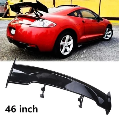 For Mitsubishi Eclipse 4G 46" Car GT Style Trunk Rear Spoiler Wing Gloss Black Foto 1 de 4