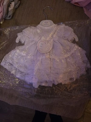 Newborn Baby Girl Dress - Image 1 of 2
