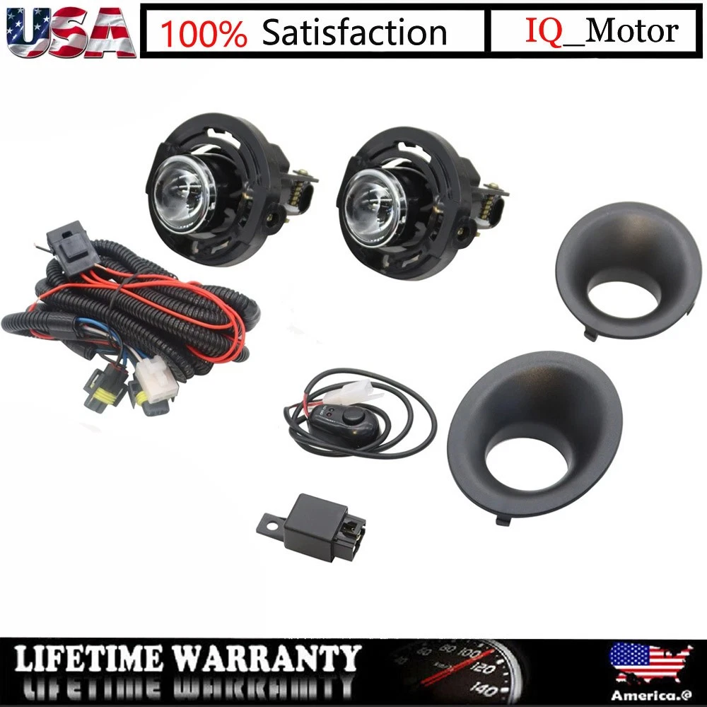 Kit De Luces Antiniebla Para Parachoques Compatible Con Dodge