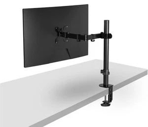 Pholiten Bras de Moniteur Simple, Support de Bureau Moni Moni à Moniteur Simple pour la plupart 13-32 Pouces - Photo 1/8