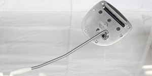 Mastery Bridge Tremolo Unit Mastery Vibrato Matte Finish for Lefty OMVL (For Jaz - Picture 1 of 9