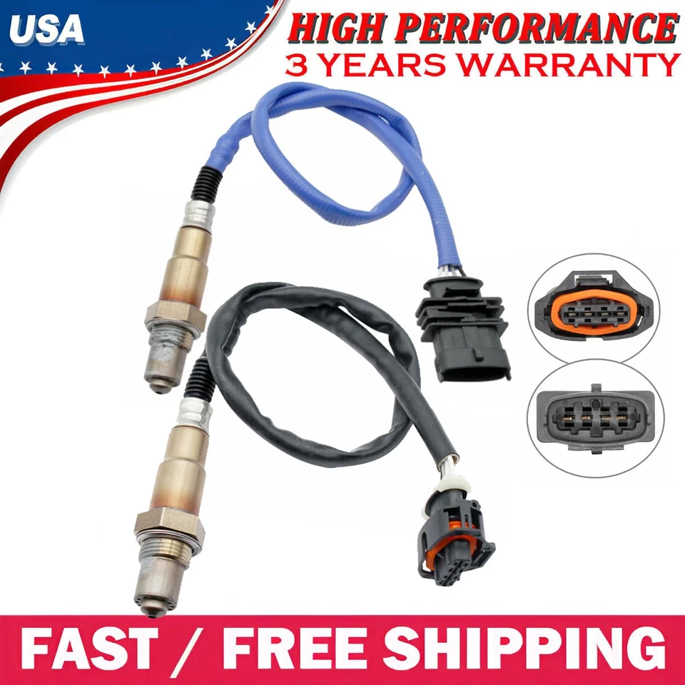 2PCS Oxygen Sensor Up+Downstream For 2013-2021 Buick Encore 1.4L-1364CC Turbo US - Изображение 1 из 4