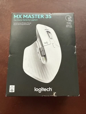 New logitech MX Master 3S Wireless Performance Mouse MagSpeed Scroll ‎- SEALED - Image 1 of 2