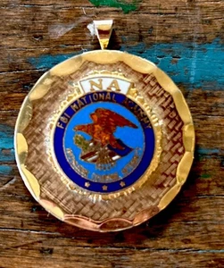 FBI National Academy Pendant - Knowledge Courage Integrity - Picture 1 of 2