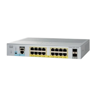 Cisco Catalyst 2960-L 16-Port PoE Switch WS-C2960L-16PS-LL 90 Day Warranty - Image 1 of 4