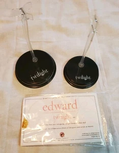 Mattel 2009 Edward Twilight Barbie Doll Pink Label Certificate Of Authenticity - Picture 1 of 8