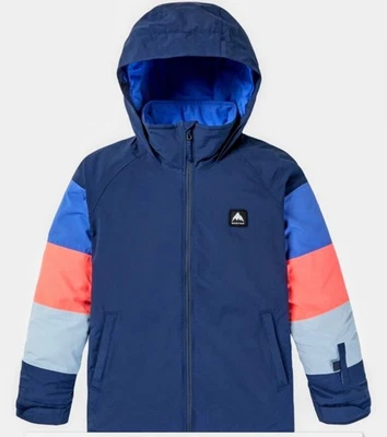 Burton  2L Parka Jacket Color Block Blue And Orange Room To Grow New w/Tags - Image 1 of 4