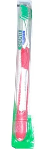 GUM 471 (Discontinued) Microtip Compact Soft  Toothbrush Sunstar Red Made In USA - Picture 1 of 2