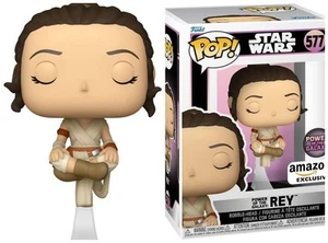 Star Wars POP! Power of the galaxy: Rey Amazon Exclusive Special Edition 577 - M - Imagen 1 de 1