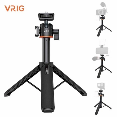 VRIG TP-06 Mini-Tischstativhalterung zum Ausziehen für DSLR-Kameras Smartphones - Bild 1 von 4
