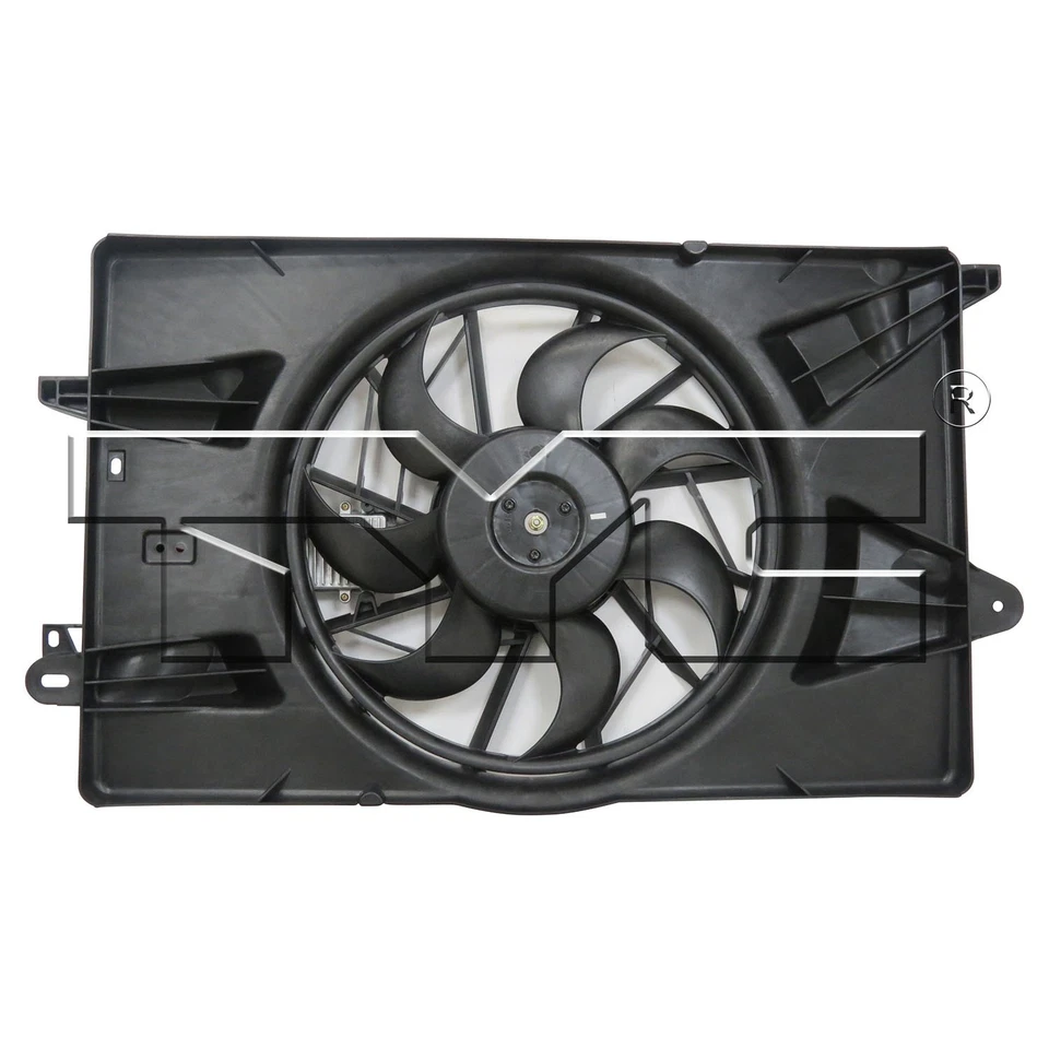 Ventilador de refrigeración de radiador y condensador para Jeep Cherokee 14-19 2,4 L/15-17 Chrysler 200 Foto 1 de 4