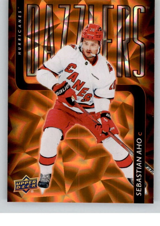 2025-26 Upper Deck Series One Dazzlers Orange/Pink/Red Pick From List - Image 1 of 1