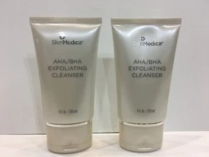SkinMedica Aha/bha Exfoliating Cleanser 1 oz / 29.6ml X 2pcs Brand New - Picture 1 of 1