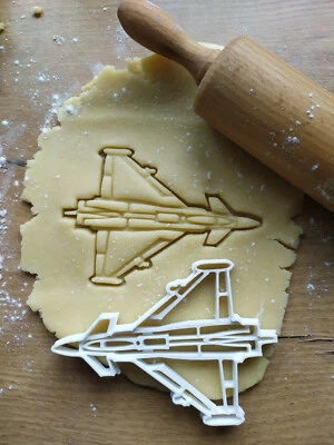 Ähnlich Eurofighter Ausstecher Form Ausstechform Cutter Salzteig Knete Flugzeug - Bild 1 von 4