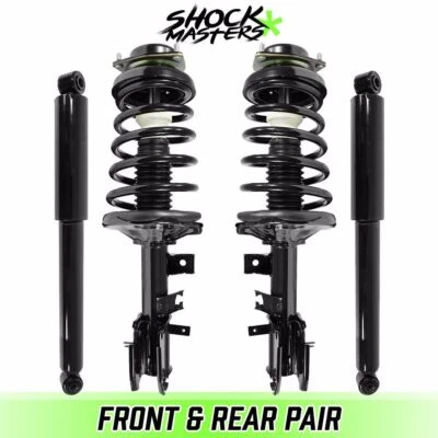 Front Complete Struts w/ Springs Rear shocks for 1997-1998 Infiniti QX4 - Image 1 of 4