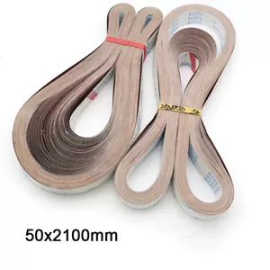 50x2100 mm cinture levigatura file 120 grana - 600 grana rettifica cinghia abrasiva levigatrice - Foto 1 di 5