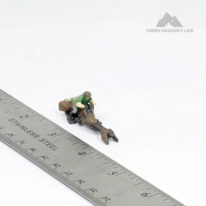 Star Wars Micro Machines Action Fleet Galoob Leia Endor Biker Scout - Picture 1 of 1