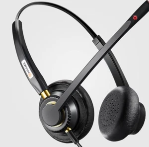 Arama Auriculares USB con micrófono para PC, computadora portátil con micrófono. - Imagen 1 de 4