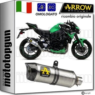 ARROW SCARICO OMOLOGATO THUNDER ALLUMINIO C KAWASAKI Z900 Z-900 2020 20 2021 21 - Immagine 1 di 4