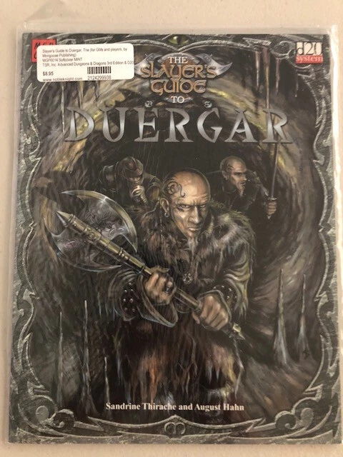 The Slayer's Guide to Duergar D20 Mongoose Publishing D&D - New - Image 1 of 1