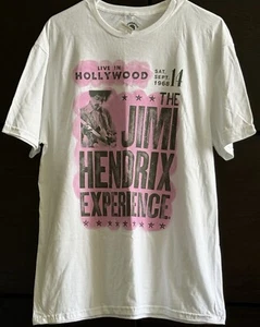 ROCK JIMI HENDRIX EXPERIENCE T-SHIRT - Gr. L - UNISEX LIVE HOLLYWOOD SEP 1968 - NEU MIT ETIKETT - Bild 1 von 5