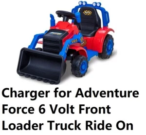 🔥ac power supply battery Charger For Adventure Force 6 Volt Front Loader Truck - Afbeelding 1 van 4