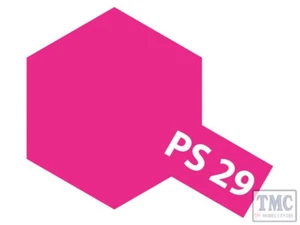 86029 Tamiya PS-29 Fluorescent Pink Polycarbonate Spray - Picture 1 of 1